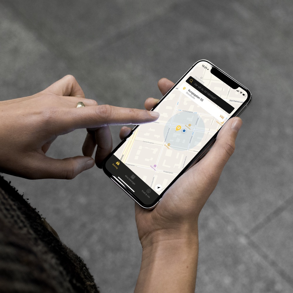 Stockholm’s leading taxi service at your fingertips